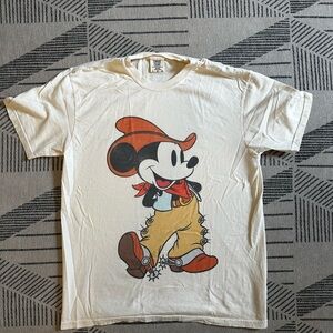 Disney Cowboy Mickey Mouse Graphic T-Shirt